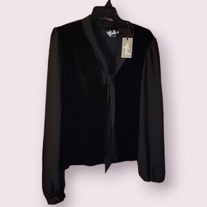 Hell, Bunny Velvet Blouse